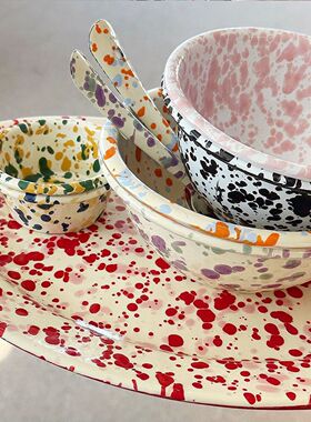 JO Concept｜Crow Canyon 韩国限定气泡系列 搪瓷餐具 2件包邮