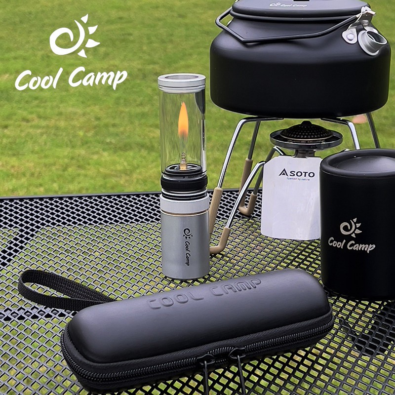 COOLCAMP户外露营燃气灯营地气氛灯小气罐蜡烛灯瓦斯灯野营照明灯
