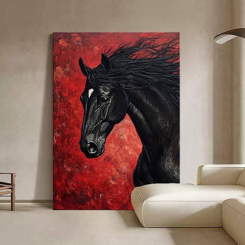 马年钻石画现代简约骏马DIY手工黏贴画满钻带框大尺寸新年装饰画,玩具/童车/益智/积木/模型,手工创意粘贴类,淘宝优惠券,粉丝福利购,淘宝优惠卷