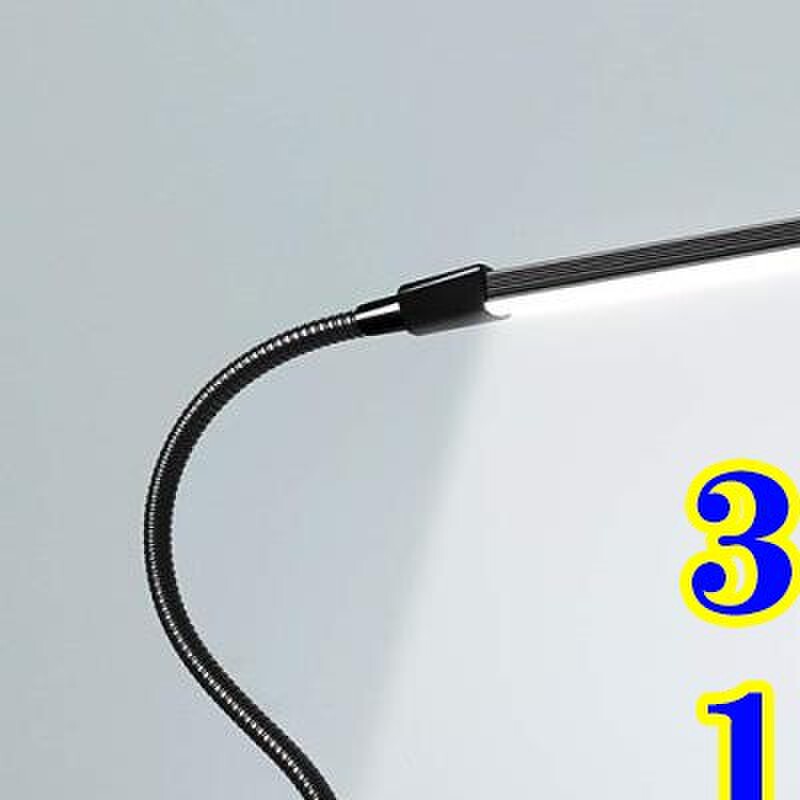 工作台灯手工学习专用儿童灯防近视写作业书桌超亮充电夹子式