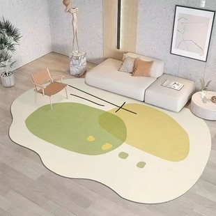 ins抽象北欧异性客厅地毯地垫少女民宿线条卧室地毯茶几沙发地毯