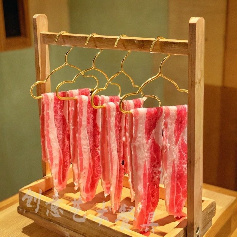 网红火锅店衣架牛肉餐具特色羊肉挂衣架创意提盒鸭肠盘日式涮肉盘,餐饮具,盘,淘宝优惠券,粉丝福利购,淘宝优惠卷