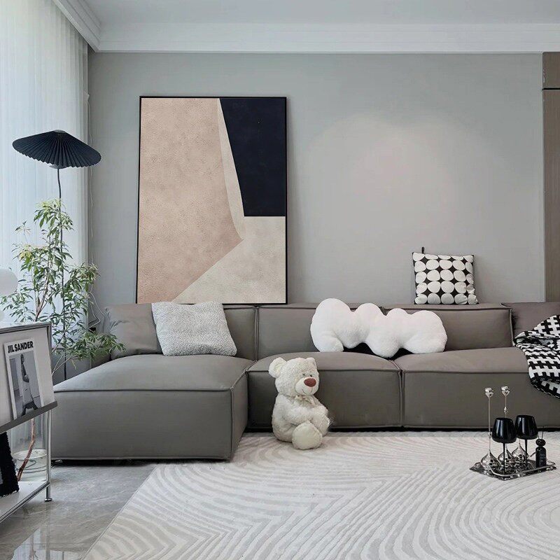 高级感现代简约轻奢抽象侘寂风客厅沙发背景墙璧玄关卧室装饰挂画
