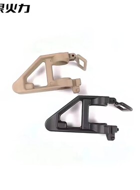 金属三角瞄J9代M4 AR前准 磨砂质感背带环19MM套管三角瞄