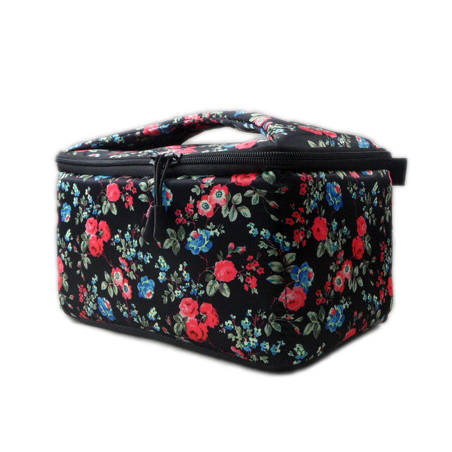 玫瑰花色单反相机内胆包手提摄影包内胆无人机收纳保护包加厚防震