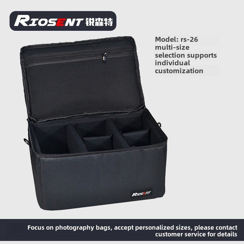RIOSENT锐森特RS-26大号单反相机包内胆包 摄影包定制订做 微单包