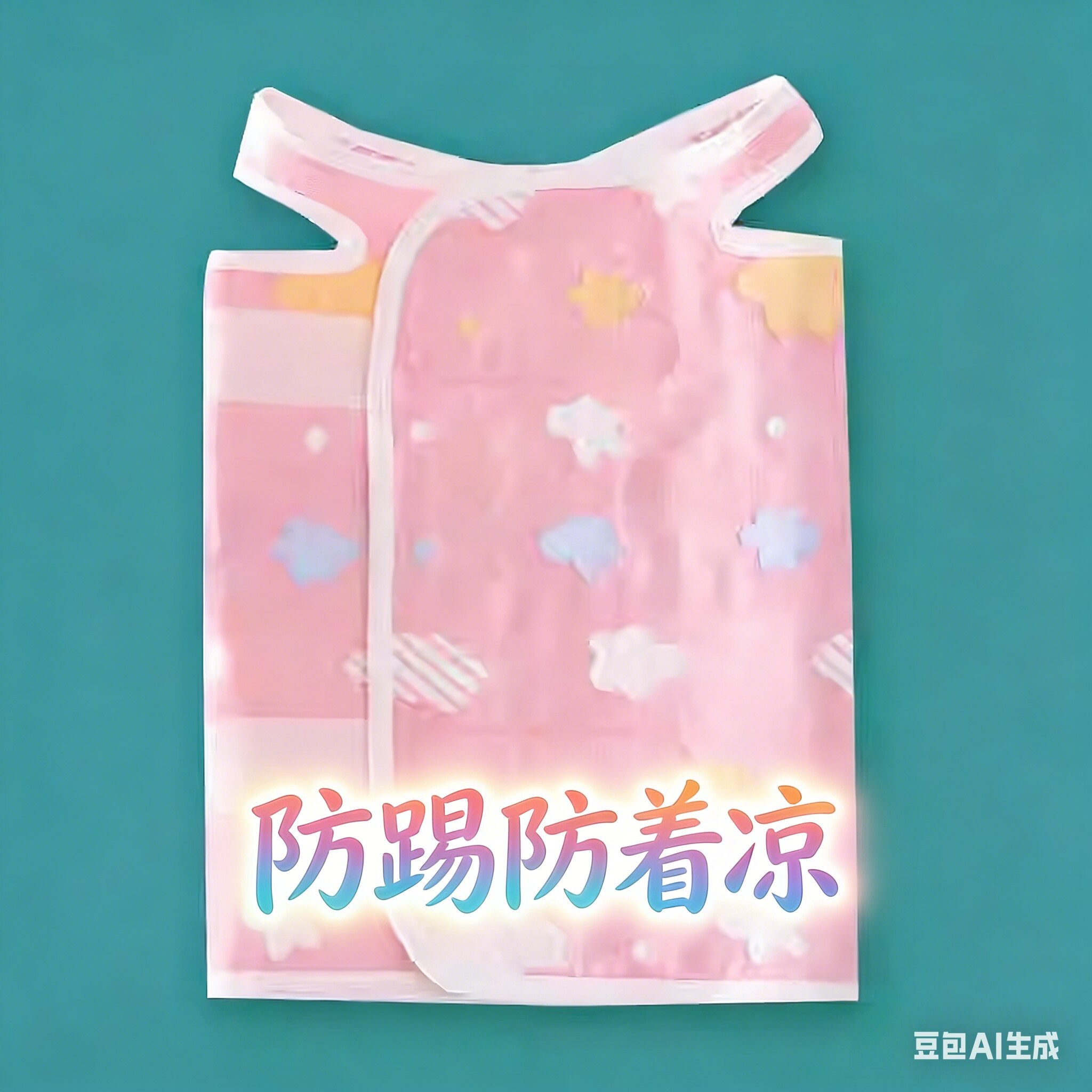 宝宝睡觉儿童防踢被护肚睡袋小孩防着凉婴儿肚兜含棉纱布肚围