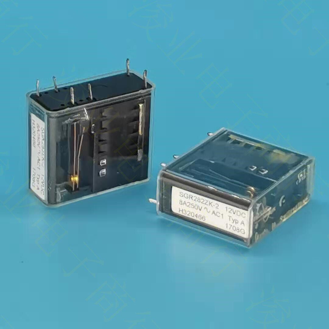 SGR282ZK-2 12VDC ELESTA继电器 6脚8A250VAC SGR282ZK-24VDC 8脚