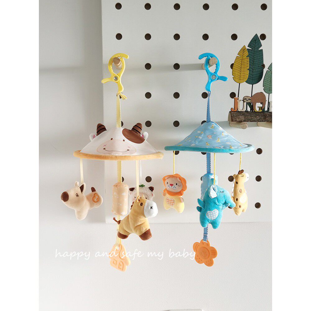 风铃车载玩具后排婴儿推车挂件安抚车内安全座椅床头摇铃头顶悬挂