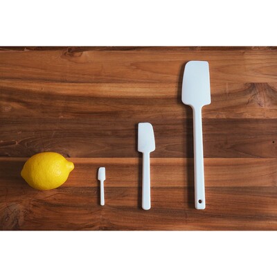 Good design|白色系列 日本Blanche一体成型硅胶奶油抹刀迷你刮刀