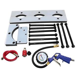 锡柴缸盖打压工具6DM锡柴11升13升缸盖打压侧漏工具模板