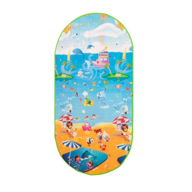 儿童帐篷配套海绵爬行垫 冬季毛绒垫 夏天薄款冰丝席