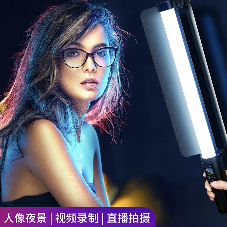 YB130全彩RGB手持棒灯led摄影灯便携网红拍照美颜光剑变装补光灯