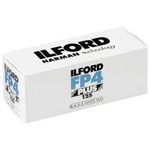 英国依尔福 ILFORD 120 FP4 黑白胶卷 2026年8月