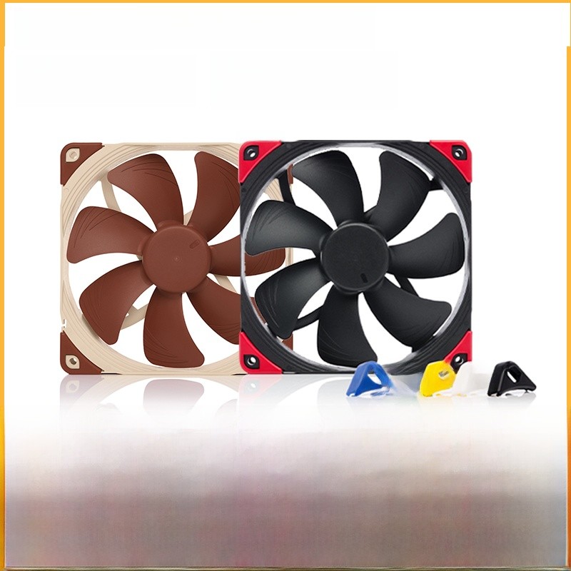 Noctua/猫头鹰 NF-A14 PWM 黑色 14cm静音效能低噪散热风扇