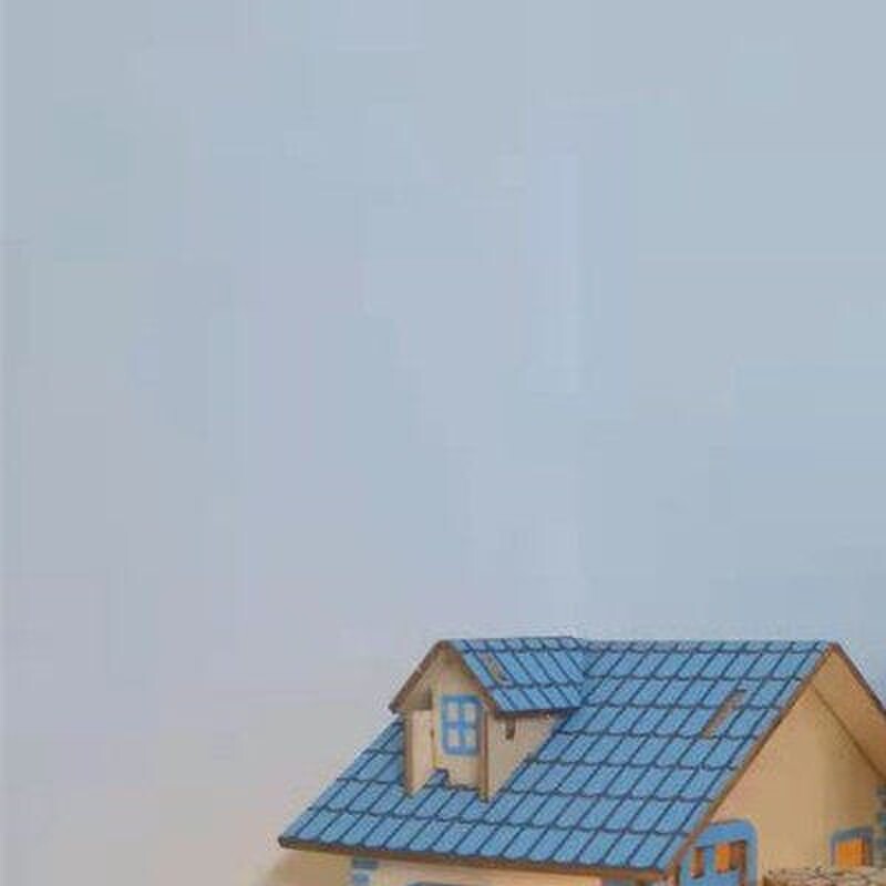 情迷爱琴海手工益智女孩3D木质制立体拼装建筑模型玩具
