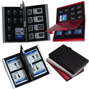 SD内存卡盒数码收纳包TF手机SIM整理包CF数码存储卡盒PSV游戏卡包