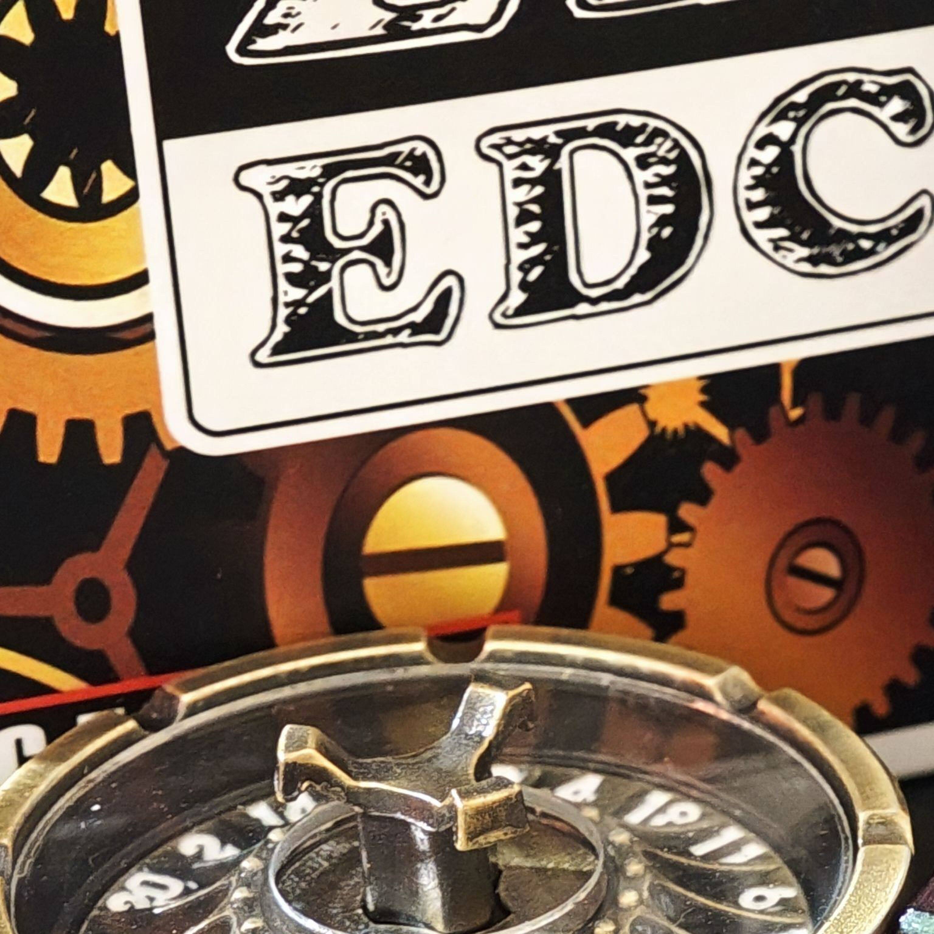 金属嘉年华决策幸运转轮盘指尖陀螺推牌解压高级成人玩具edc礼品