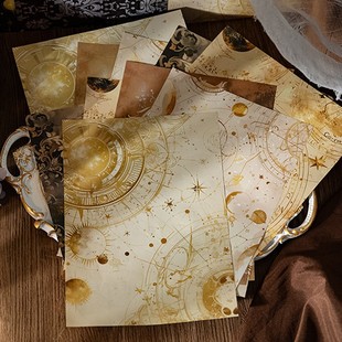 痛包背景纸黄色素材纸痛包diy材料手帐扎板打底装饰纸谷子填充物