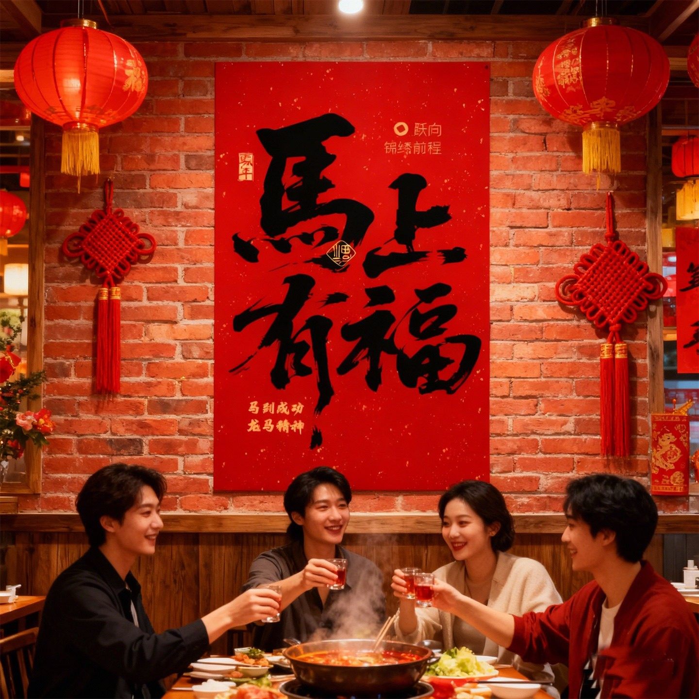 新年元旦背景布装饰条幅挂布福字背景墙春节喜庆马年氛围布置套餐,节庆用品/礼品,节日装扮用品,淘宝优惠券,粉丝福利购,淘宝优惠卷