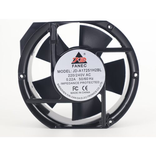 全新FANEC JD-A17251H2SL/2BL 220V 0.22A 15050机柜轴流散热风扇
