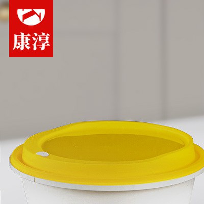 圆形一次性碗1750ml打包盒防盗锁扣快餐盒麻辣烫外卖防漏汤碗塑料