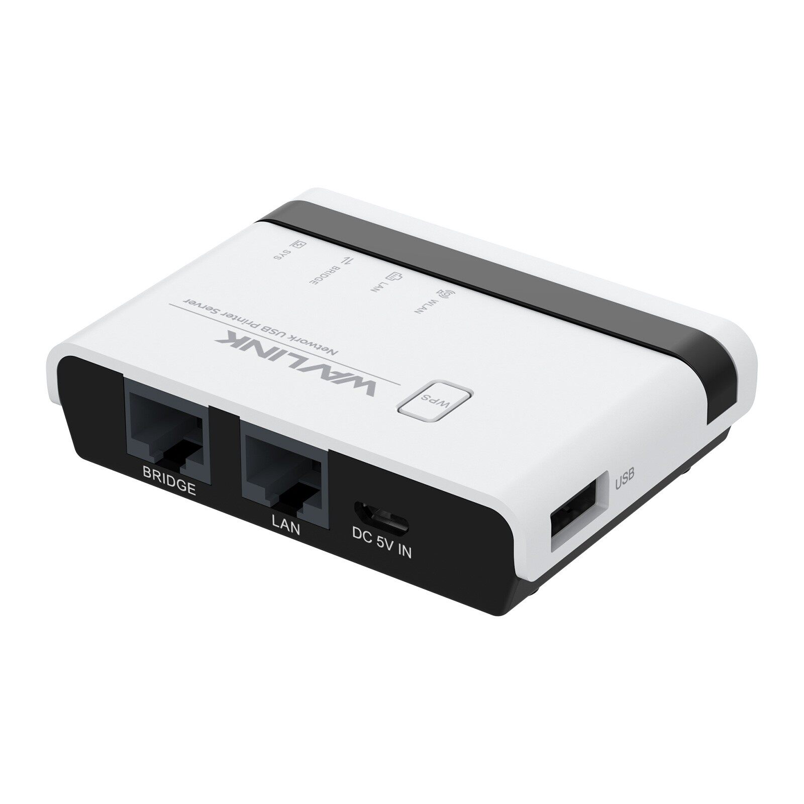 商品描述 WAVLINK USB2.0 支持有线/无线/独立模式无线打印机服务