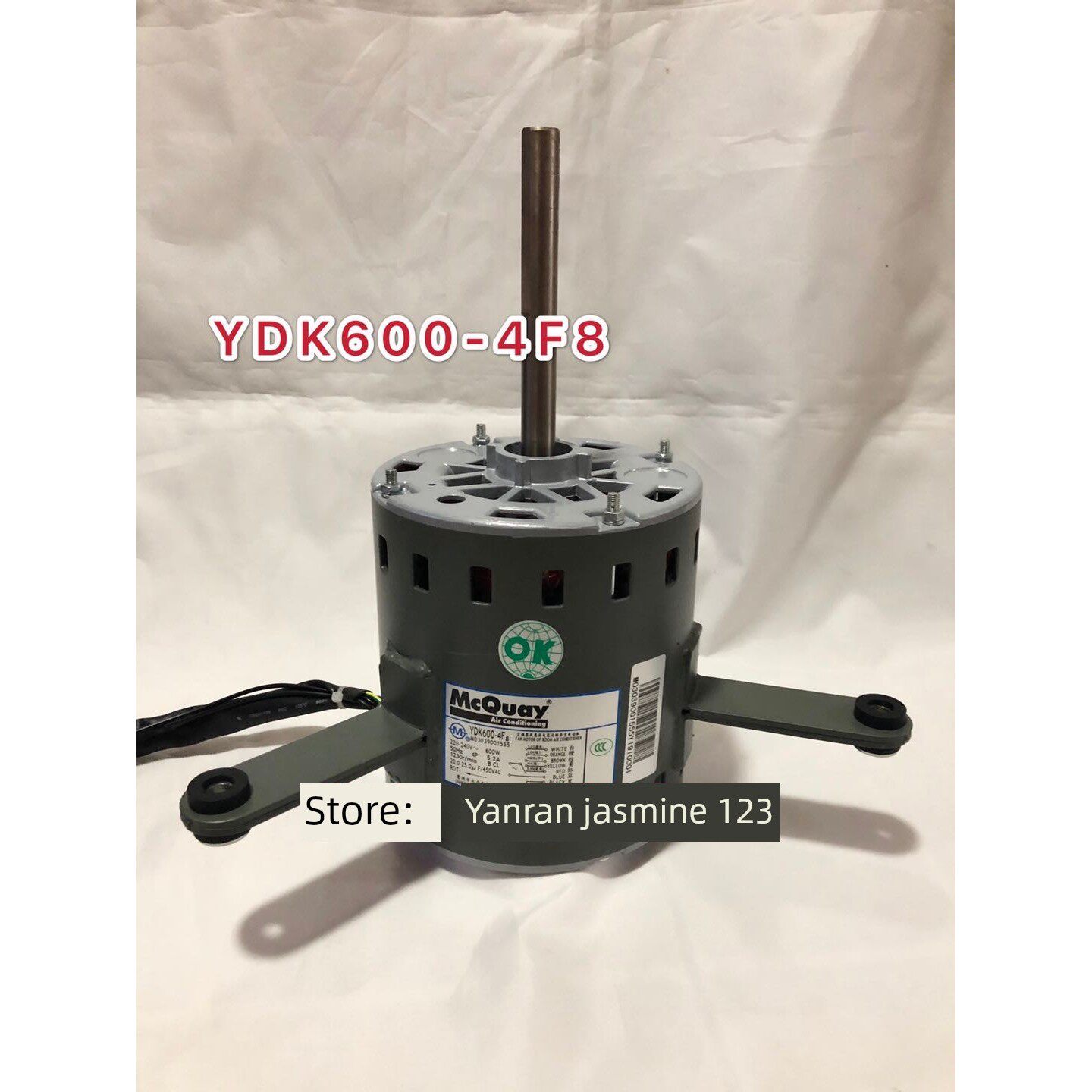 麦克维尔电机麦克维尔空调配件YDK600-4F8风扇电机麦克维尔马达