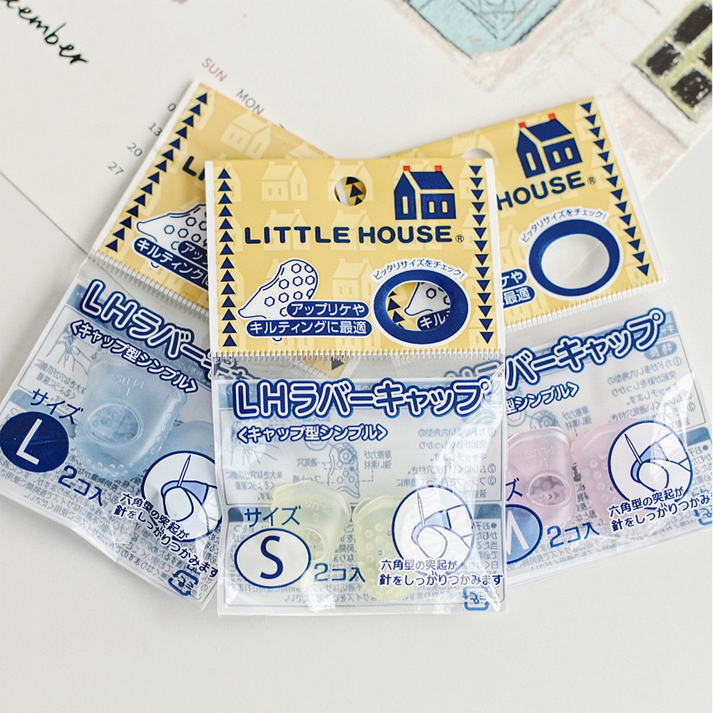 日本进口金龟LITTLE HOUSE橡胶防滑指套 三尺寸可选 432806