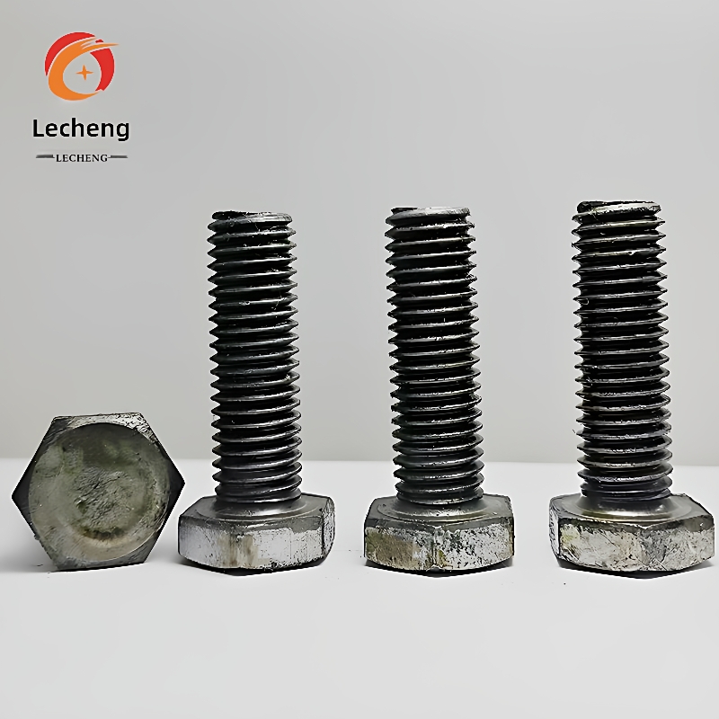 国标4.8级本色外六角螺丝螺栓 铁本色螺丝螺栓M8M10M12M14M16M18