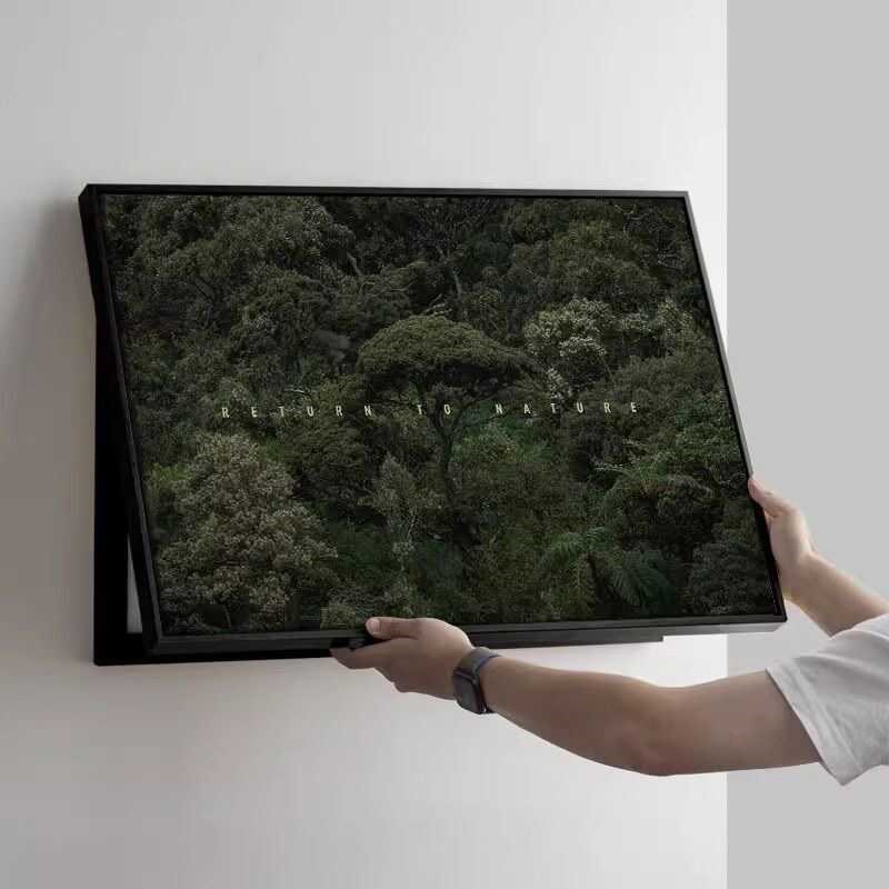 美式复古电表箱装饰画客厅可翻盖配电箱挂画餐厅极简电表盒遮挡
