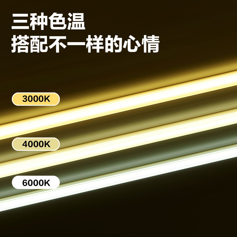 COB灯带自粘220V高压LED柔性软灯条家装吊顶橱柜超亮铝槽线形灯