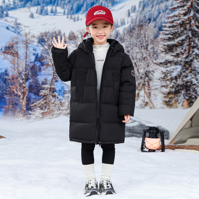 【风墙系列】保姆儿童中长羽绒服