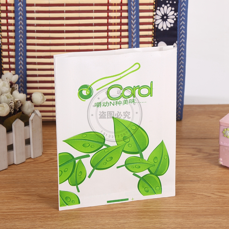 防油纸袋食品纸袋美味汉堡薯条美味油炸小吃 炸鸡排袋