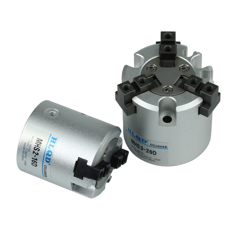 MH圆柱形气动手指气缸2爪/爪/爪-1D-20D-2D-D