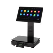 客如云收银收银一体秤收银屏收银秤一体水果零食店生鲜超市电子秤