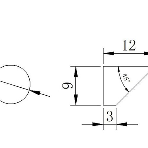 晶良光电光学玻璃楔形镜透镜圆柱形带角度棱镜折射反射镜光楔镀膜