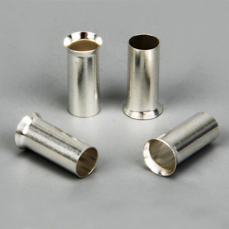 EN管型裸端子7欧式紫铜管接线鼻子