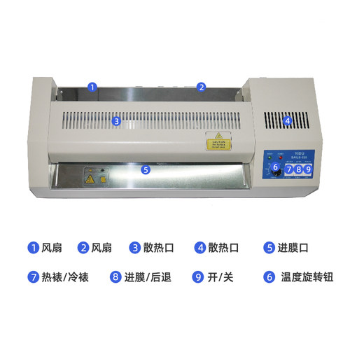 千帆五环塑封照片过塑过胶封塑相片覆膜办公商用封膜热塑