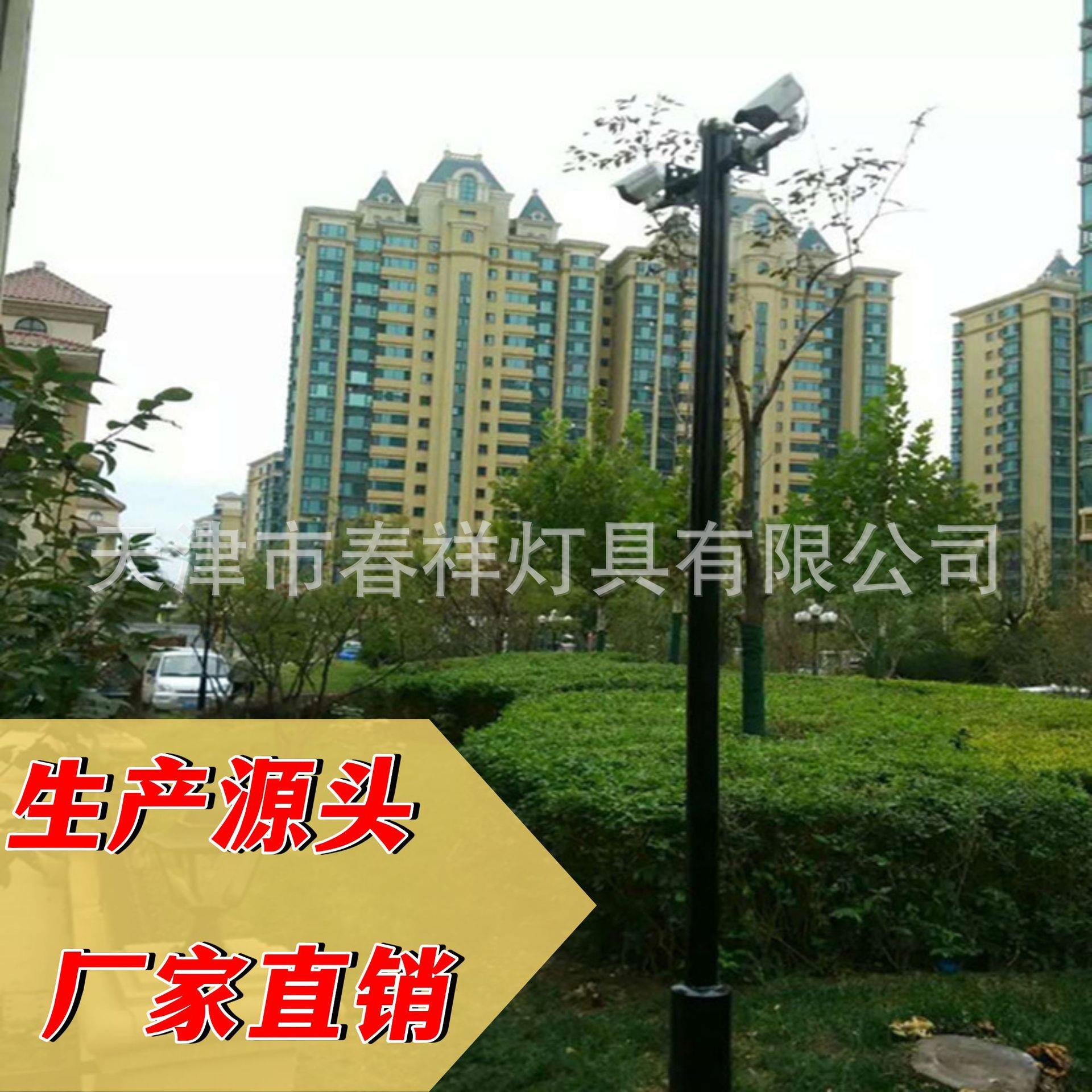 户外道路监控杆3米双挑臂180度监控杆厂家直销监控杆多种规格