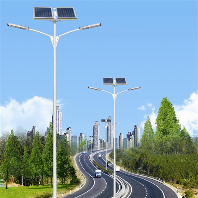 太阳能路灯户外灯2023新款庭院灯农村工程道路6米高杆灯带杆全套