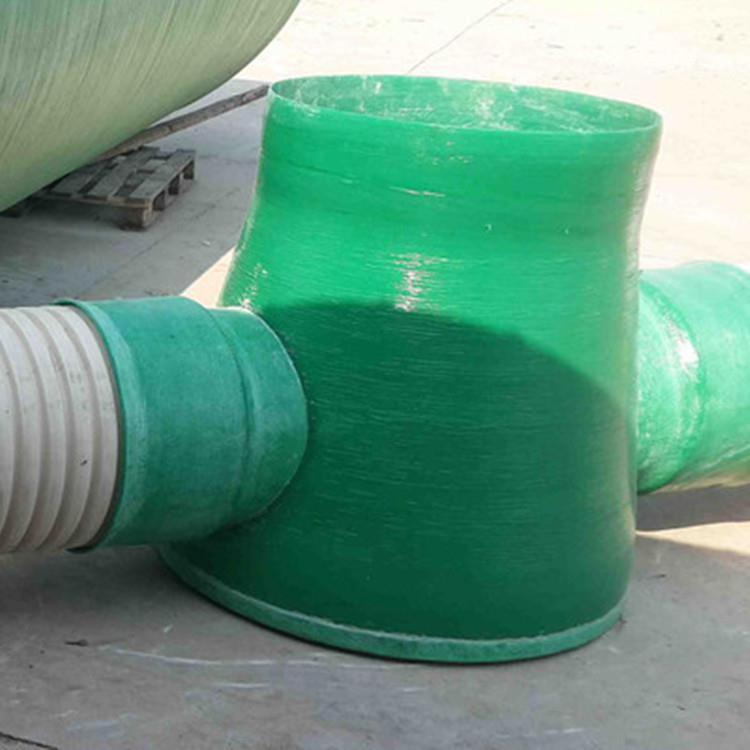 厂家玻璃钢缠绕管道排污水管排气体管道来图生产