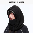 SNOSNO滑雪头盔帽套风雪帽护具滑雪帽头盔套软盔配件装 备男女同款