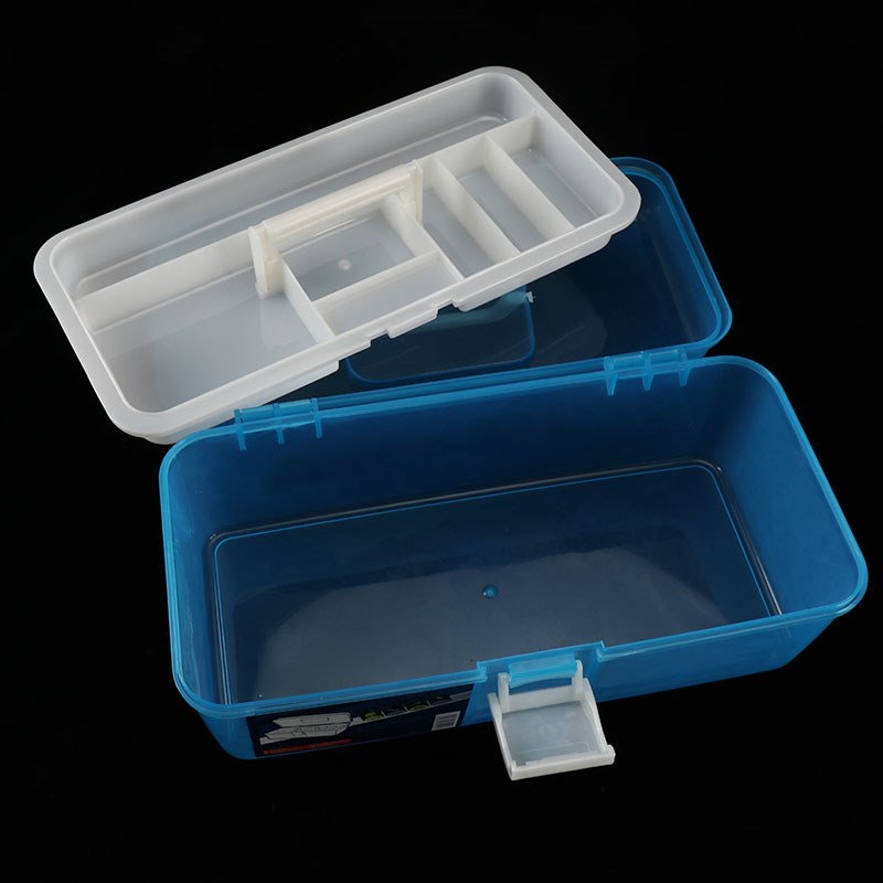 书法毛笔字工具收纳盒装学生美术水粉笔颜料宣纸毛毡笔墨小手提箱