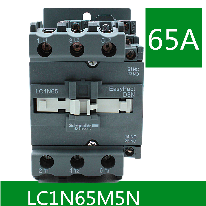 原装施耐德Schneider 交流接触器LC1E65M5N AC220V LC1N65M5N 65A