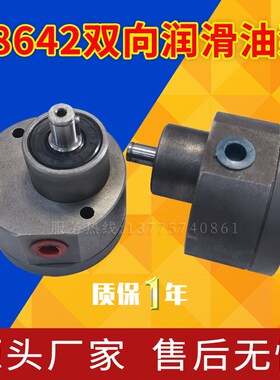 T8642双向润滑泵X732数控双端面铣床机油泵低噪音耐磨损齿轮油泵