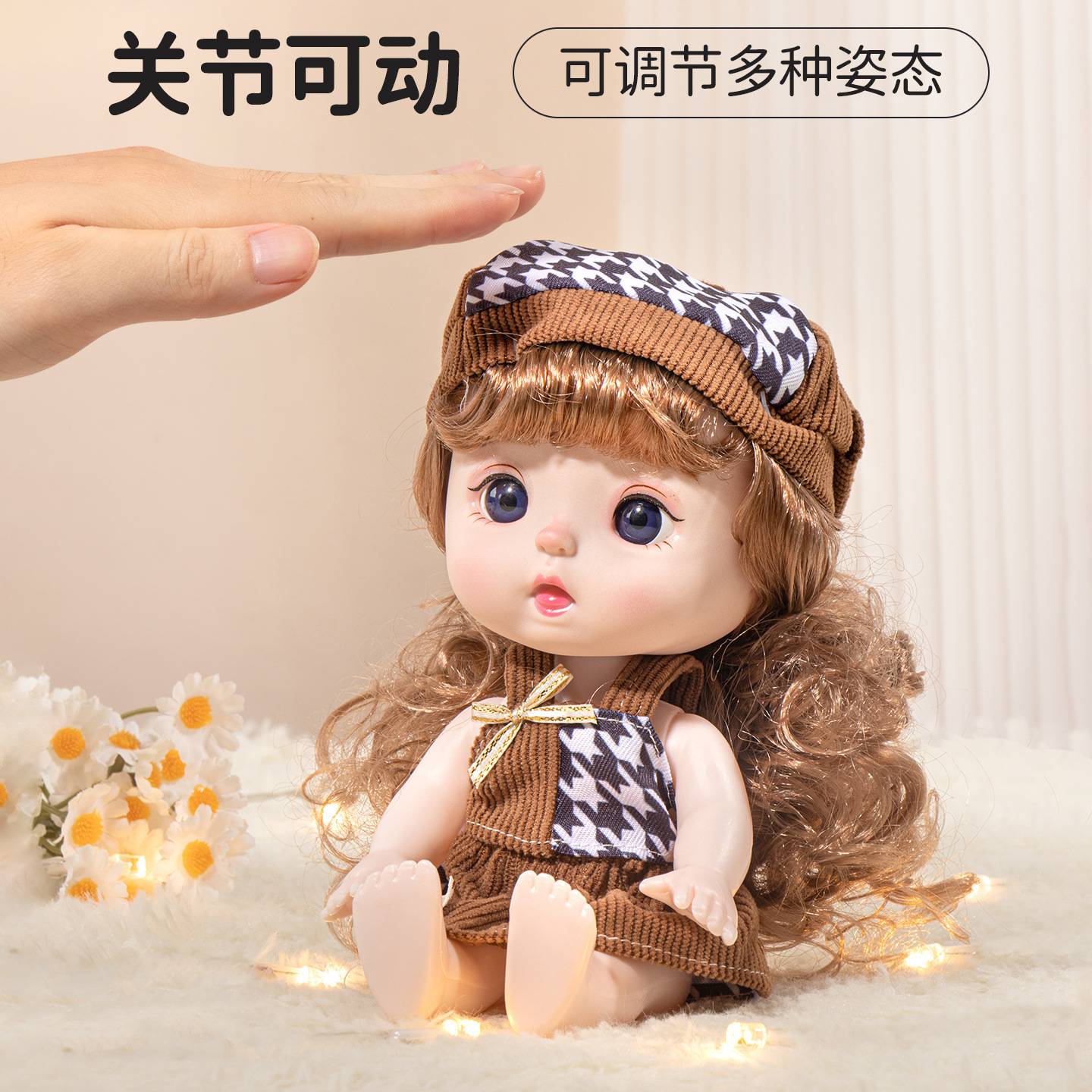洋娃娃手推车玩具公主女孩宝宝过家家喂食换装礼物套装