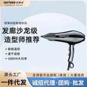 吹风机大功率发廊专用欧莱诗电超市家用1800W大风力冷暖筒