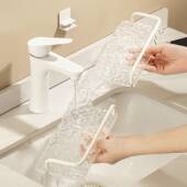 洗手台水龙头置物架亚克力浴室卫生间洗漱台壁挂式 免打孔收纳架子