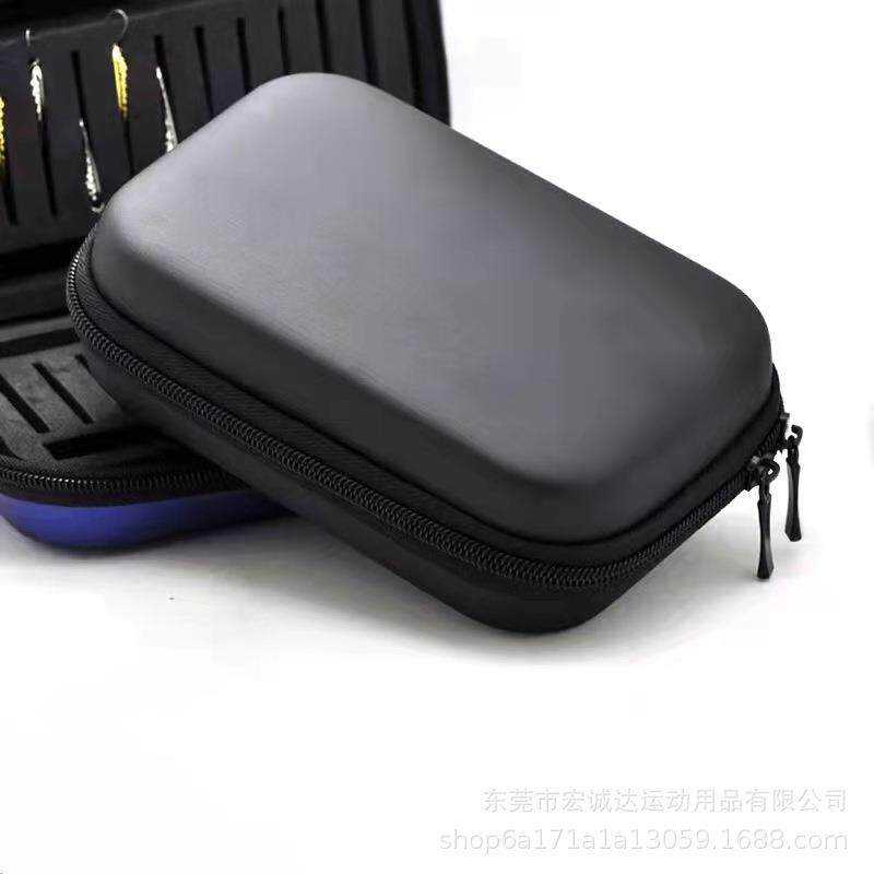 鱼饵鱼钩鱼线亮片收纳包 飞蝇钩盒多功能便携防水路亚配件盒子